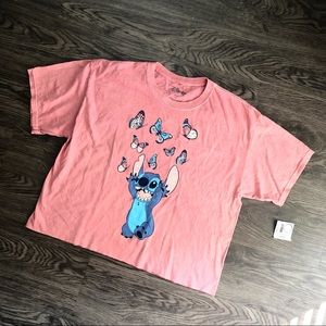 Disney’s Stitch Graphic Crop Top